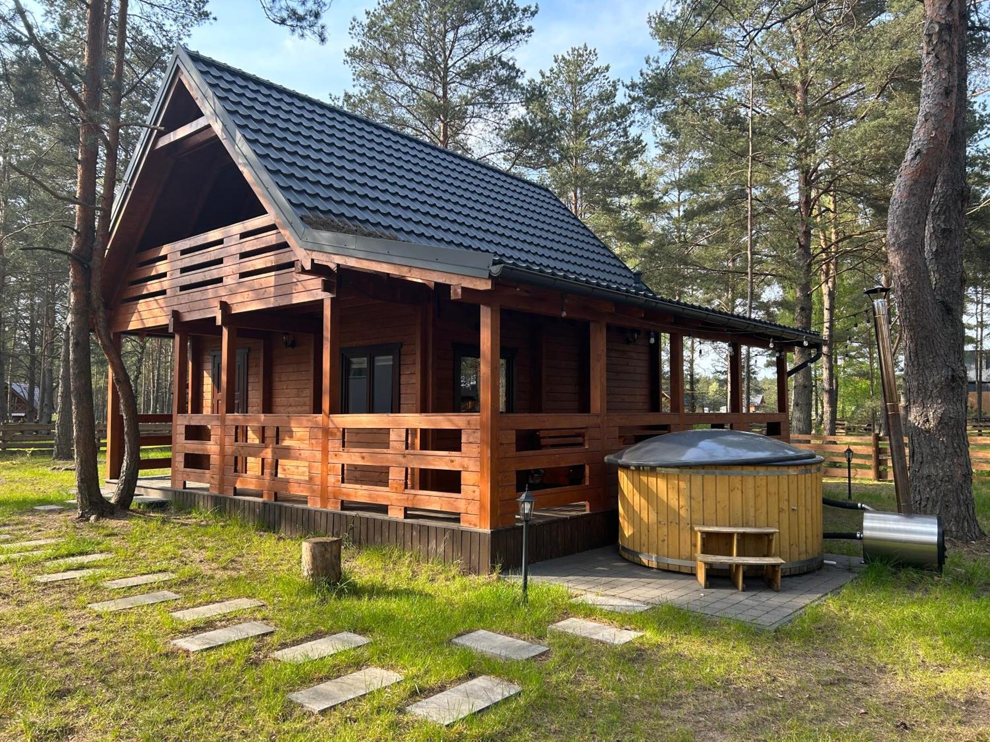 Holiday home Nowe W Borsku Z Balia Kapielowa *
